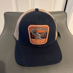 Smith & Wesson Navy and Tan Cap